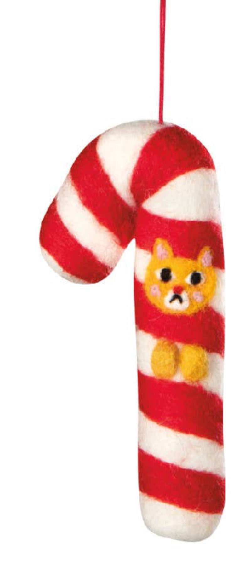 Bauble Cats Felt Christmas Tree Ornaments