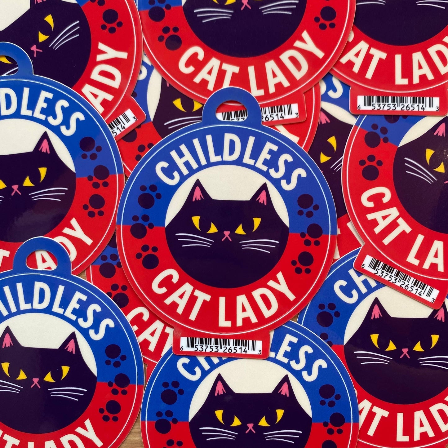 Childless Cat Lady Sticker