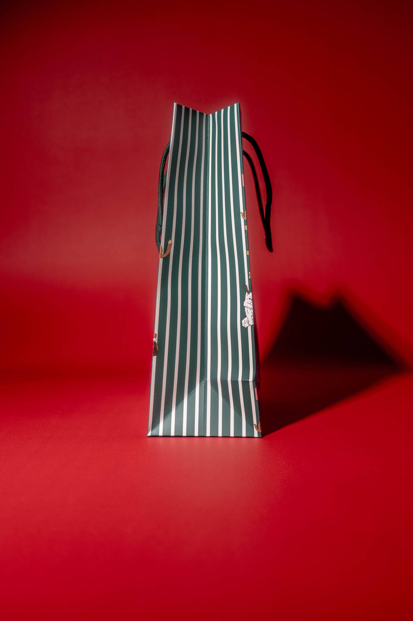 Holiday Cats Gift Bag