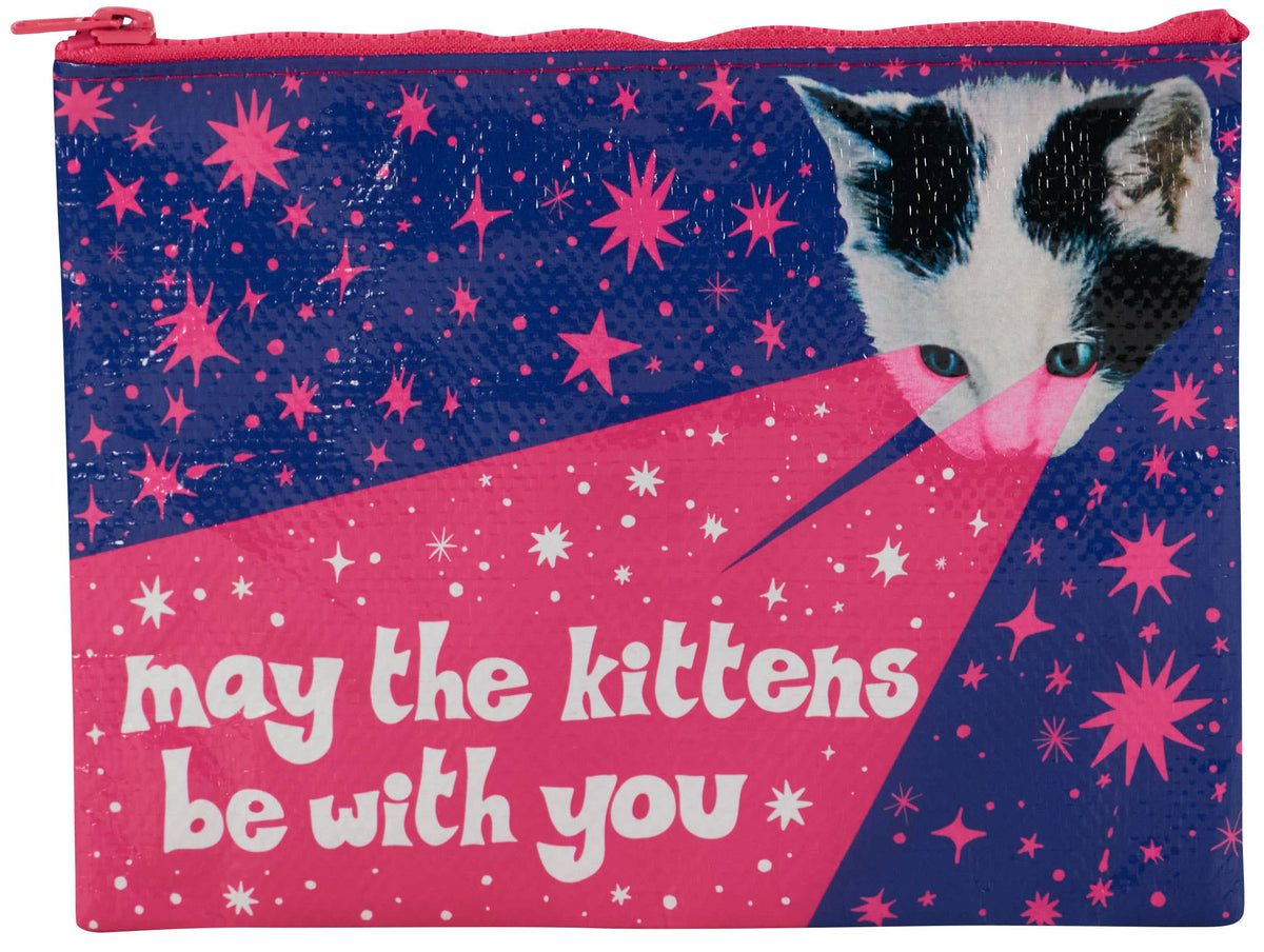 Kittens BeWith You Zipper Pouch