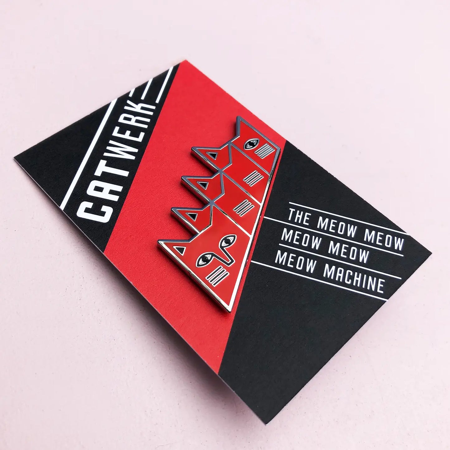 Catwerk Cat Artist Pin