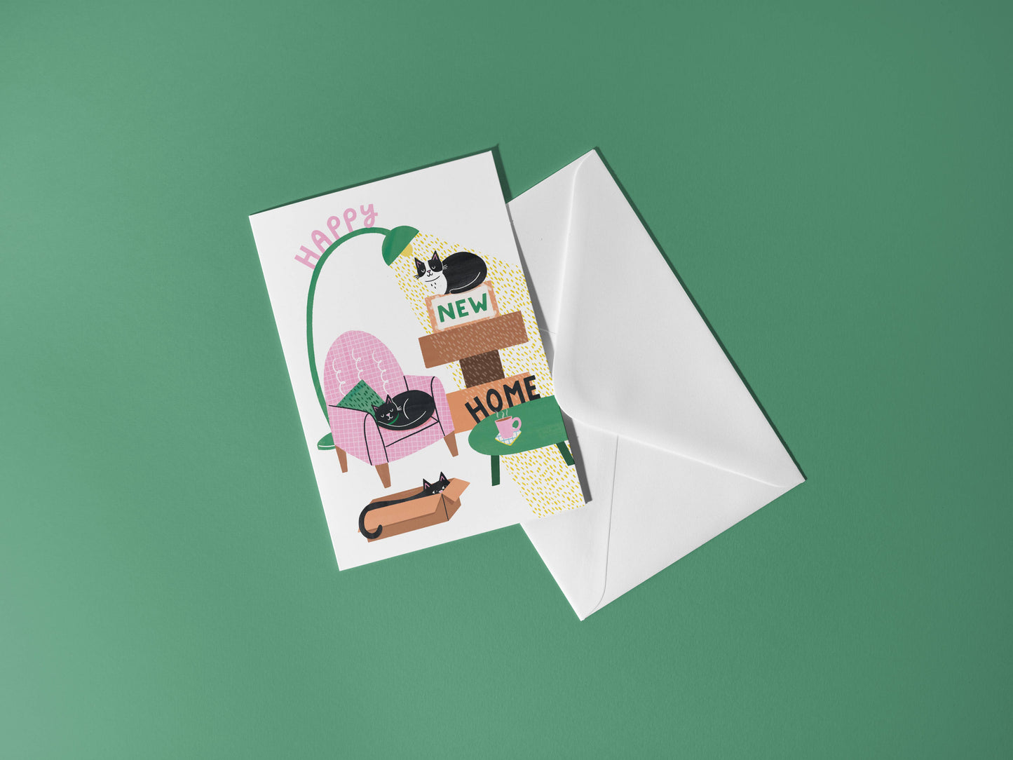 Happy New Home Card BLANK INSIDE