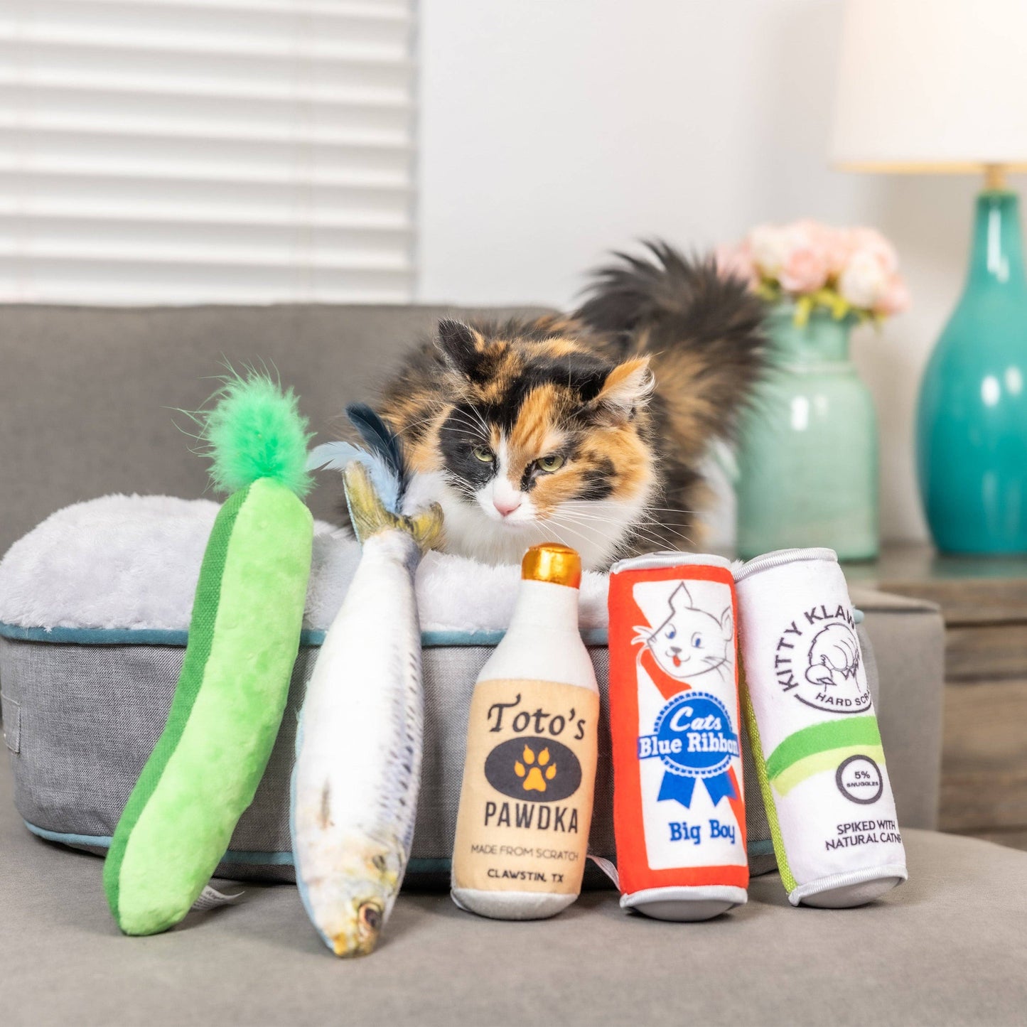 Pickle Kicker Cat Toy: One Size