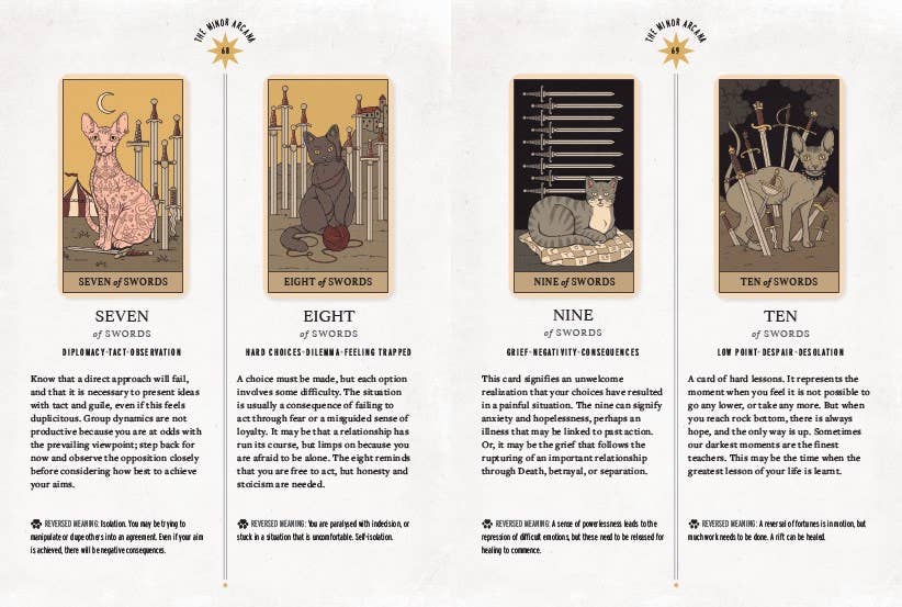 “Cats Rule the Earth” Tarot Deck and Guidebook