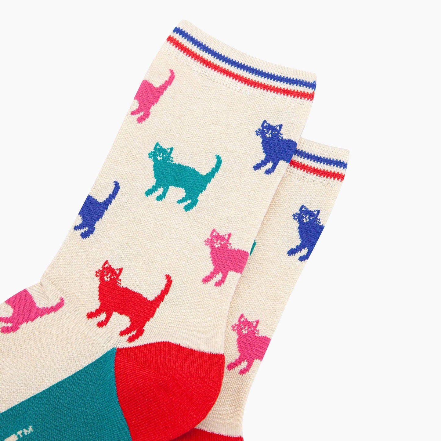 Women's Socks Cream/Multi US Size 5-9
