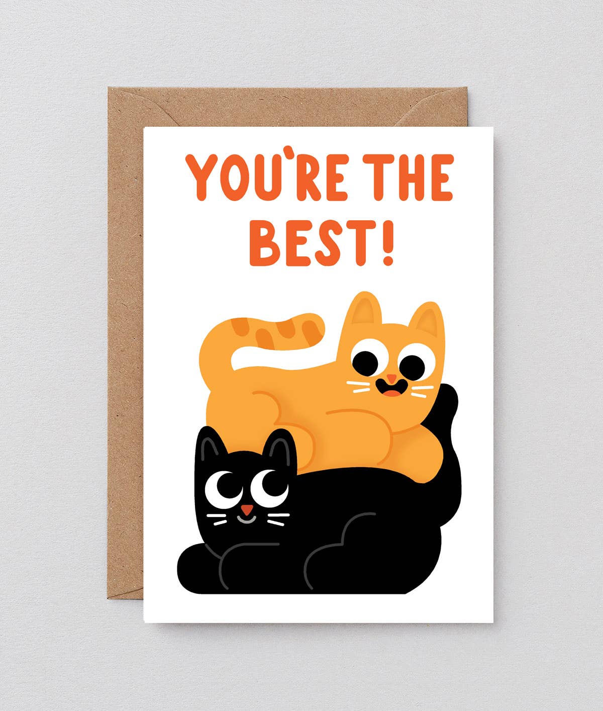 'You're The Best' Greeting Card BLANK INSIDE