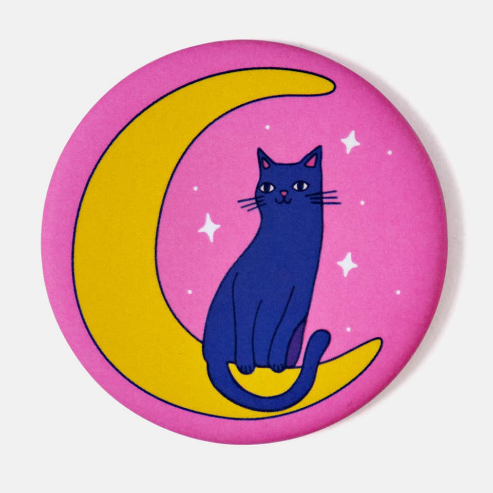 Moon Kitty Magnet