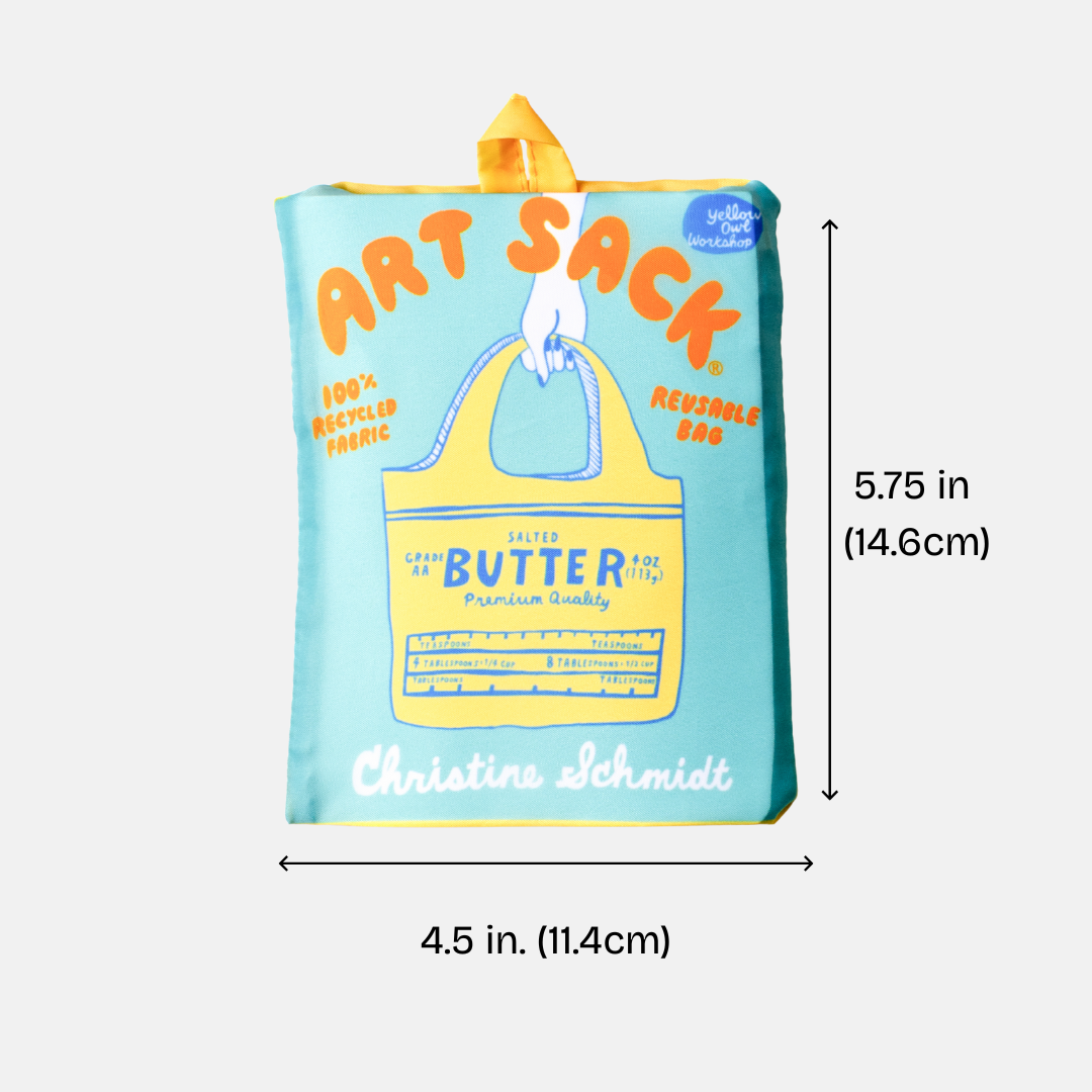 Useless Books Art Sack® by Anna Hoyle - Reusable Tote