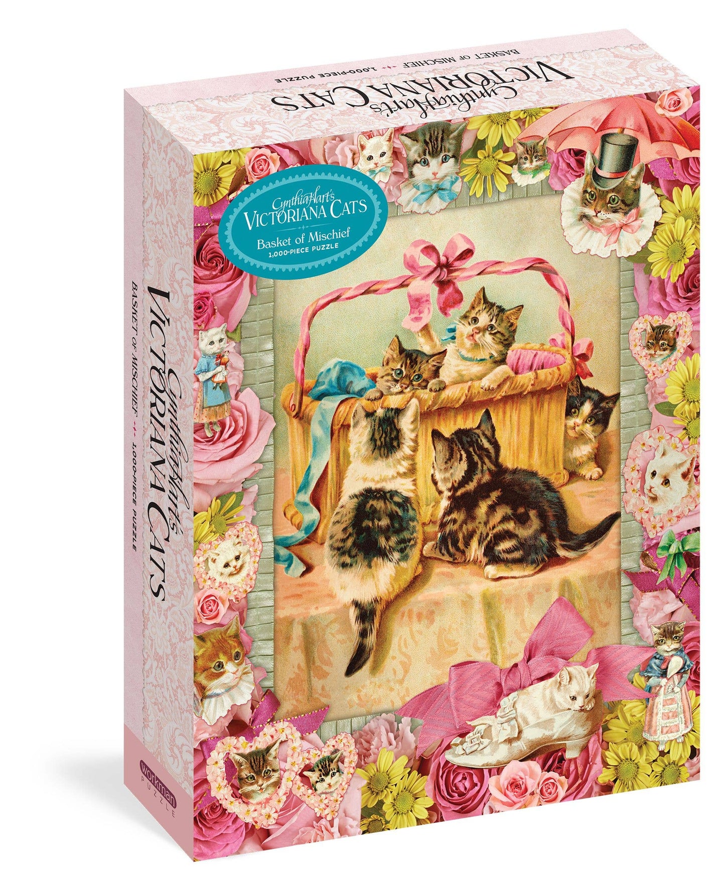 Cynthia Hart's Victoriana Cats 1000-Piece Puzzle