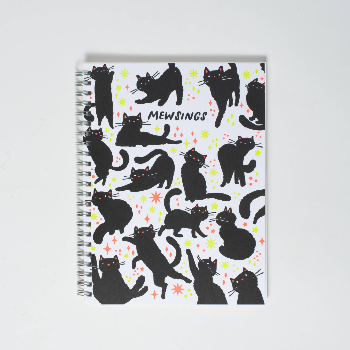 Mewsings Cat Blank Letterpress Notebook by Hello!Lucky