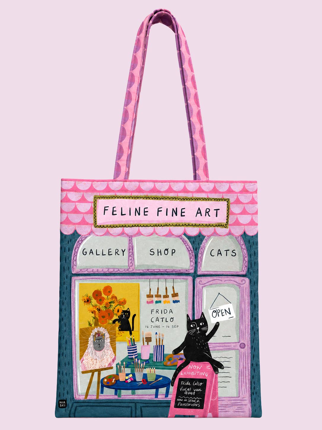 Feline Fine Art Cat Tote Bag