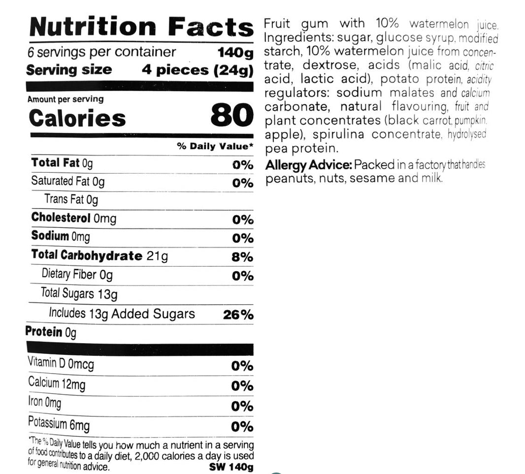 Candy Kittens Sour Watermelon 4.9 oz