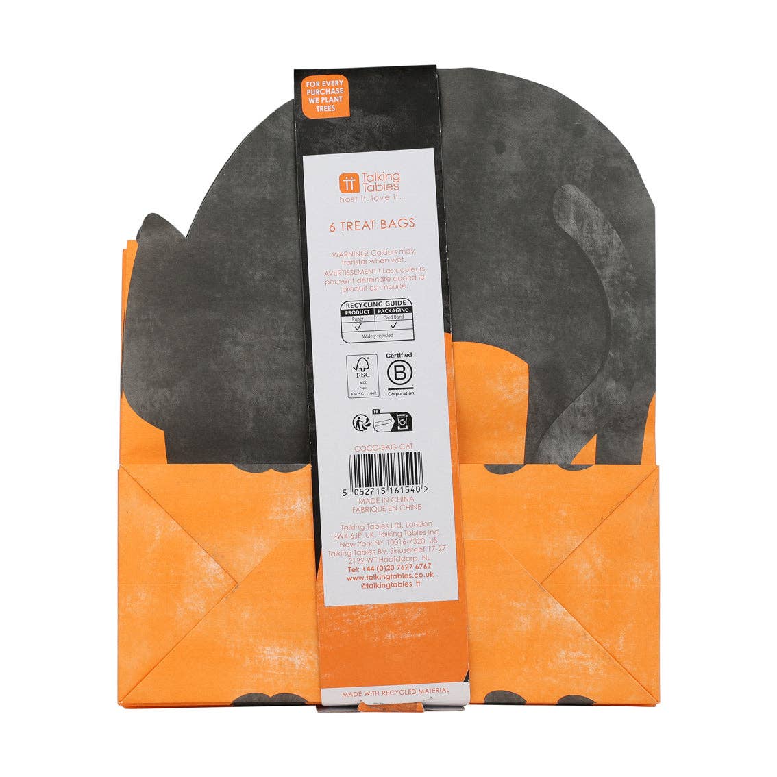 Halloween Paper Gift Bags - 6 Pack | Halloween Decor |