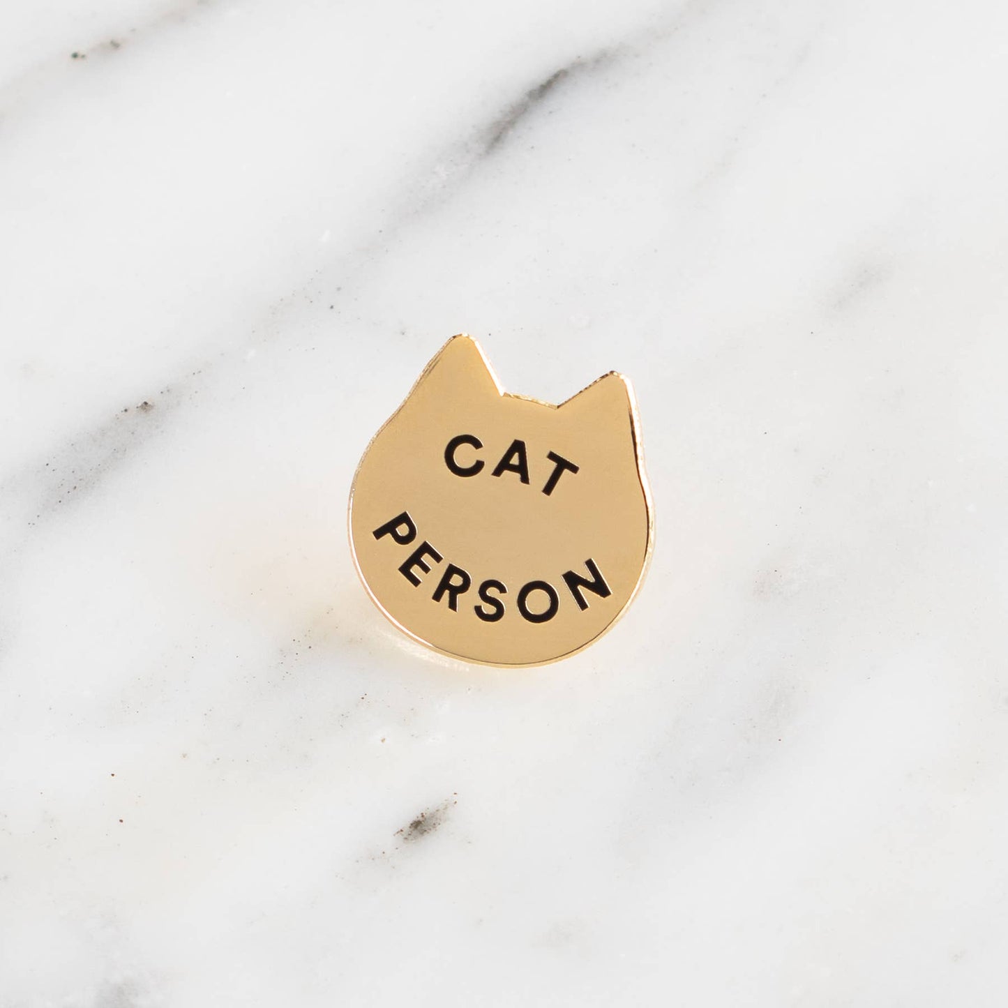 Cat Person Pin