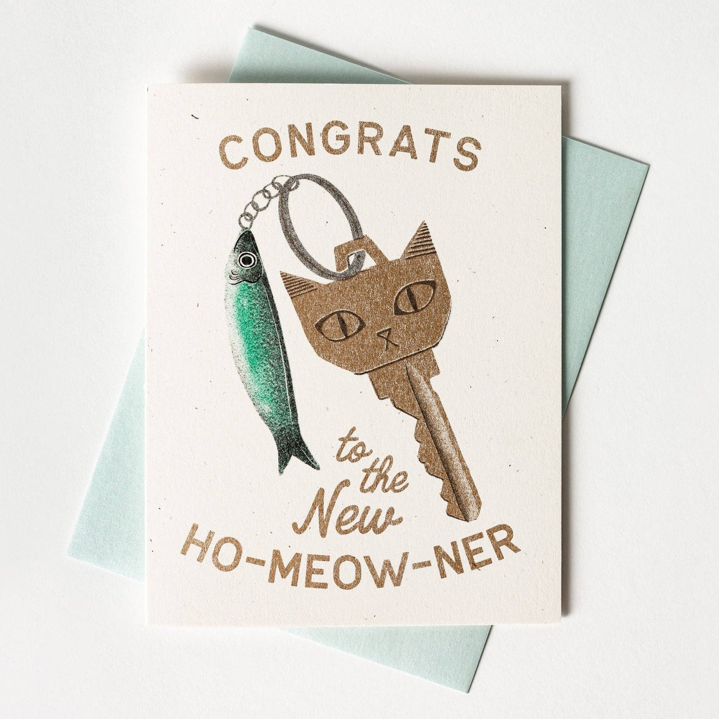 Congrats to the New Ho-Meow-Ner Card BLANK INSIDE