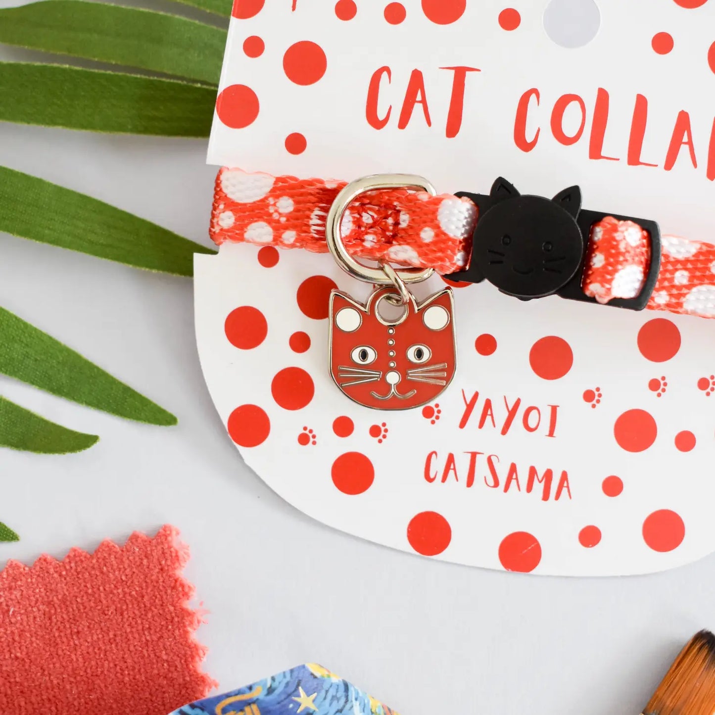 Yayoi Catsama Artist Cat Collar
