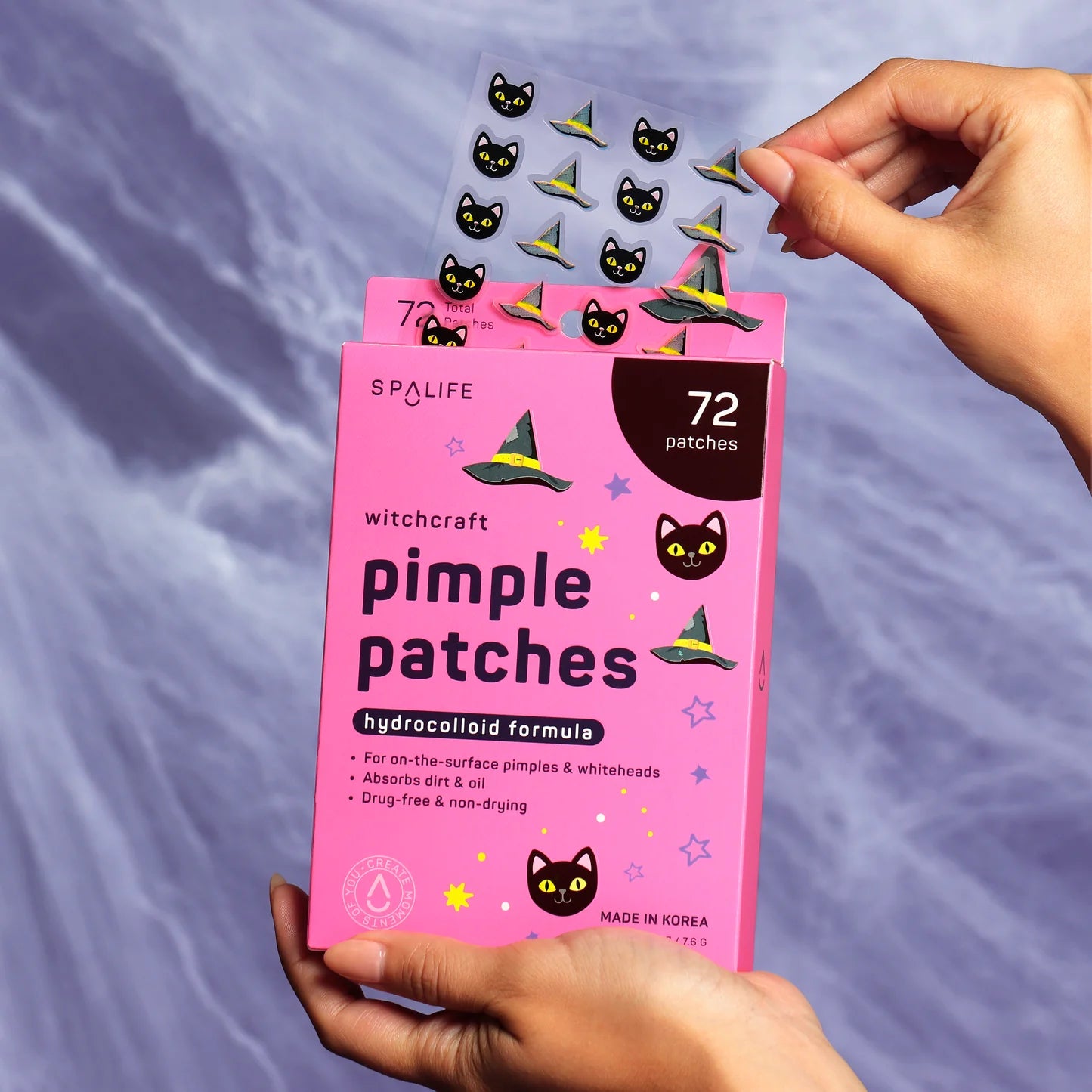 Witch Craft (Cats & Hats) Hydrocolloid Pimple Patches