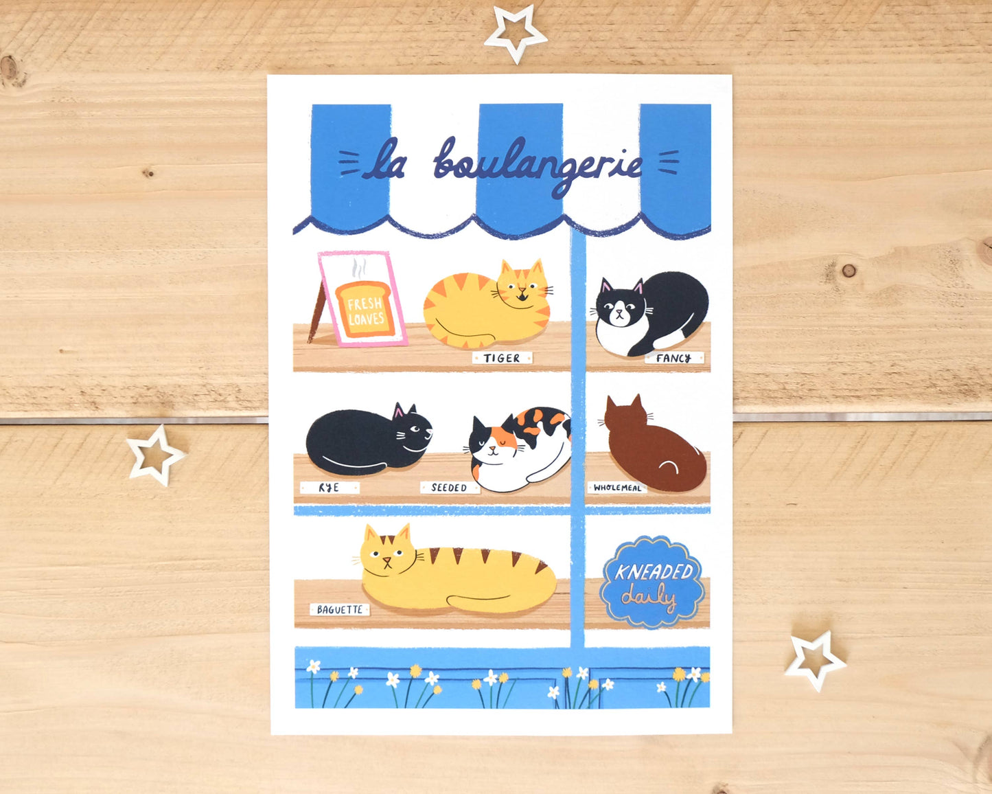 La Boulangerie – A4 Heavyweight Art Print