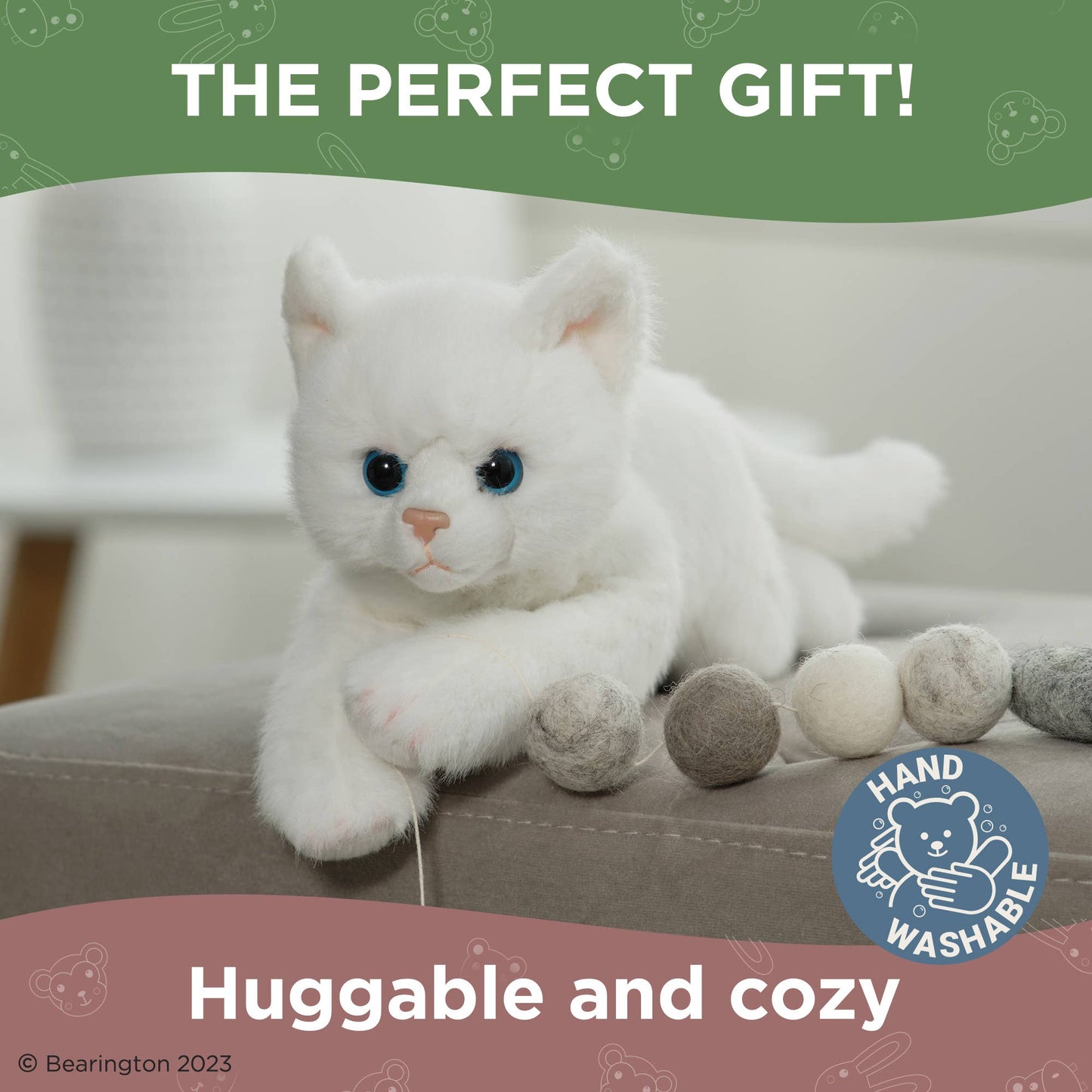 Lil' Muffin the White Cat