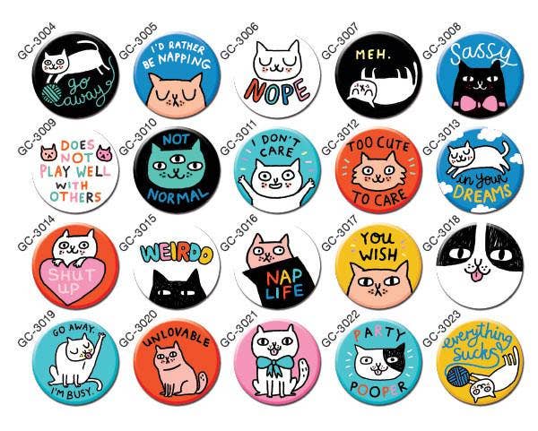 Cattitude Button Box