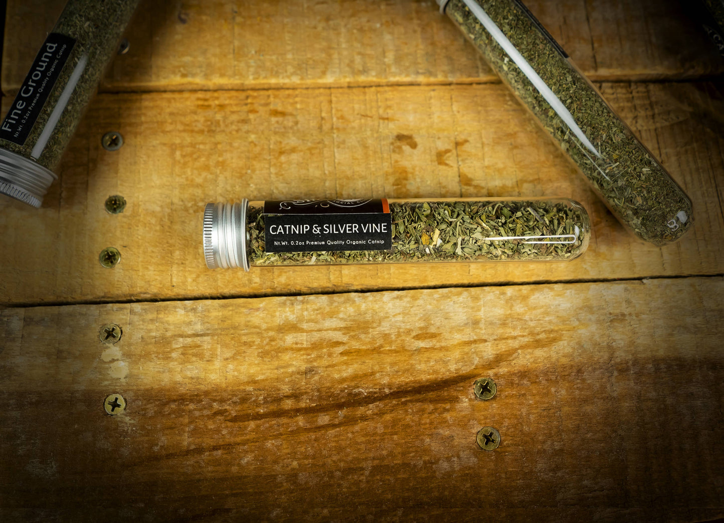 Organic Catnip & Silver Vine Blend Tube