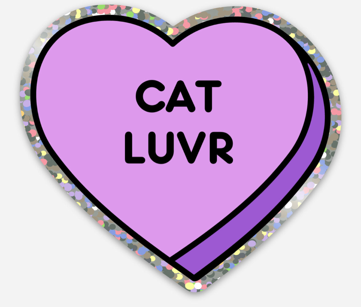 CAT LUVR Sticker