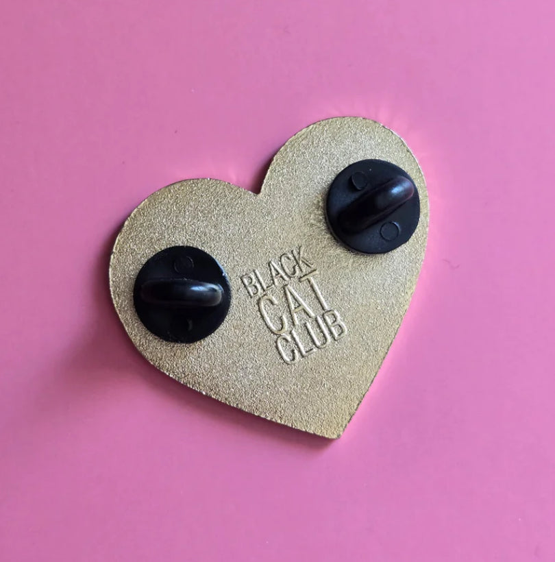 Emotionally Invested in Cats I’ve Never Met Heart Enamel Pin