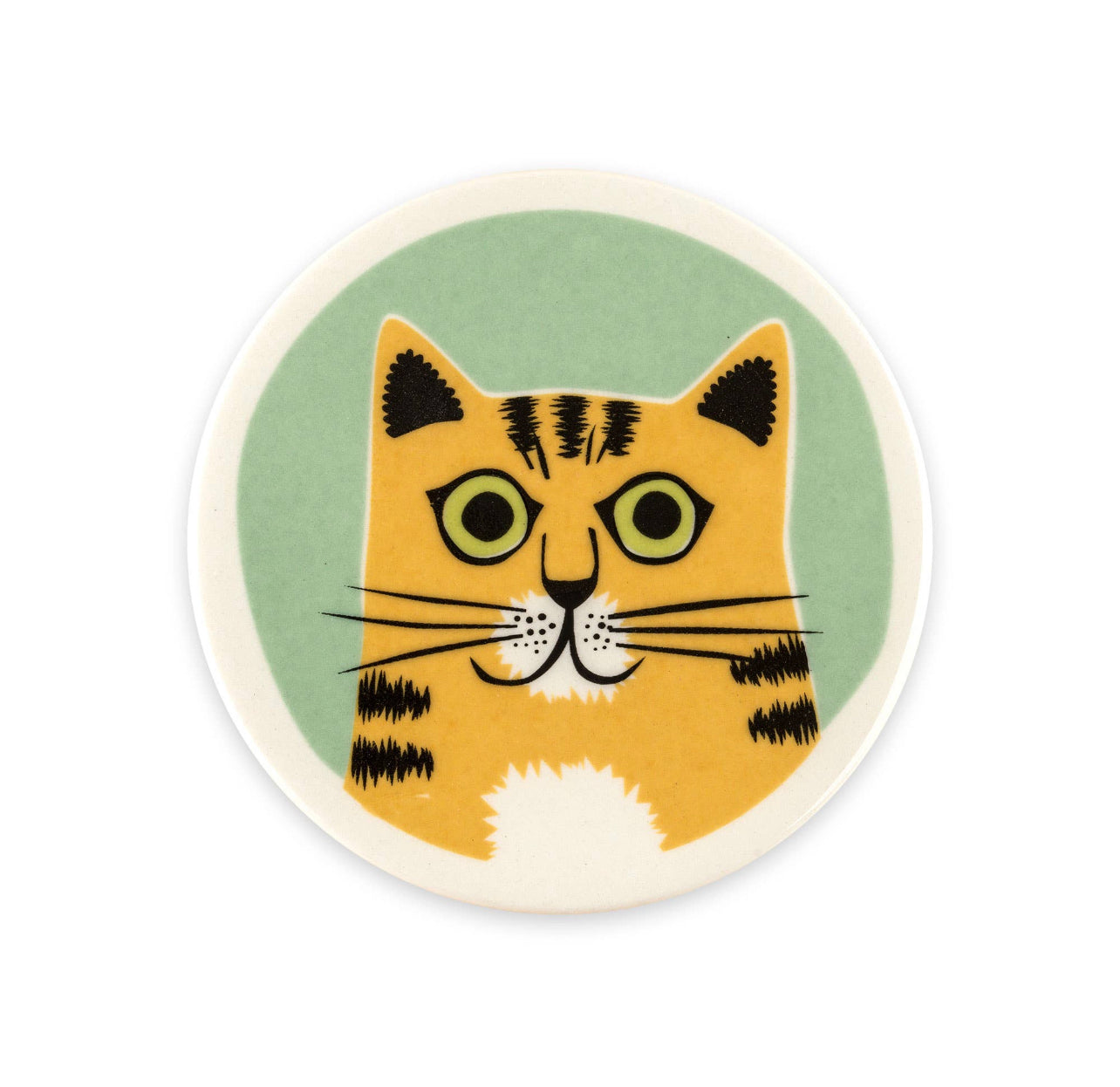 Handmade Ceramic Cat Coasters - Set of 4 | Hannah Turner