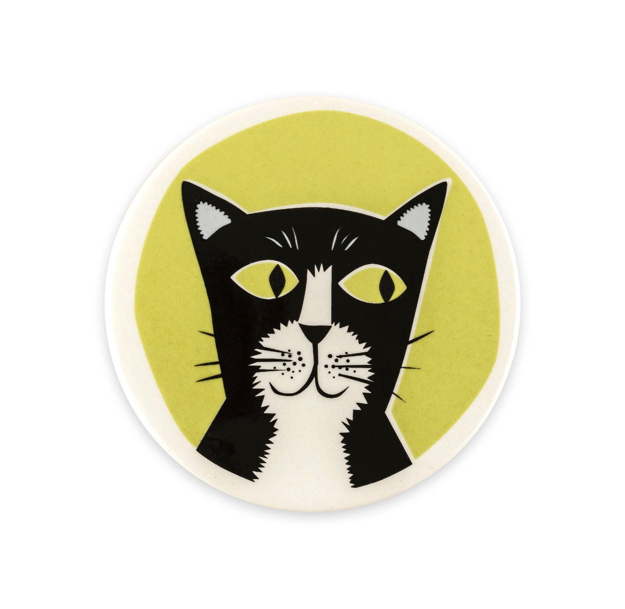 Handmade Ceramic Cat Coasters - Set of 4 | Hannah Turner