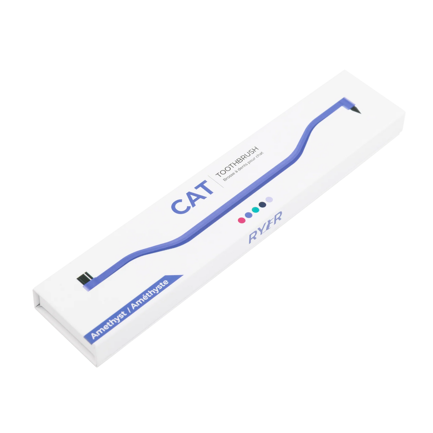 Dual Sided Cat Toothbrush - RYERCAT
