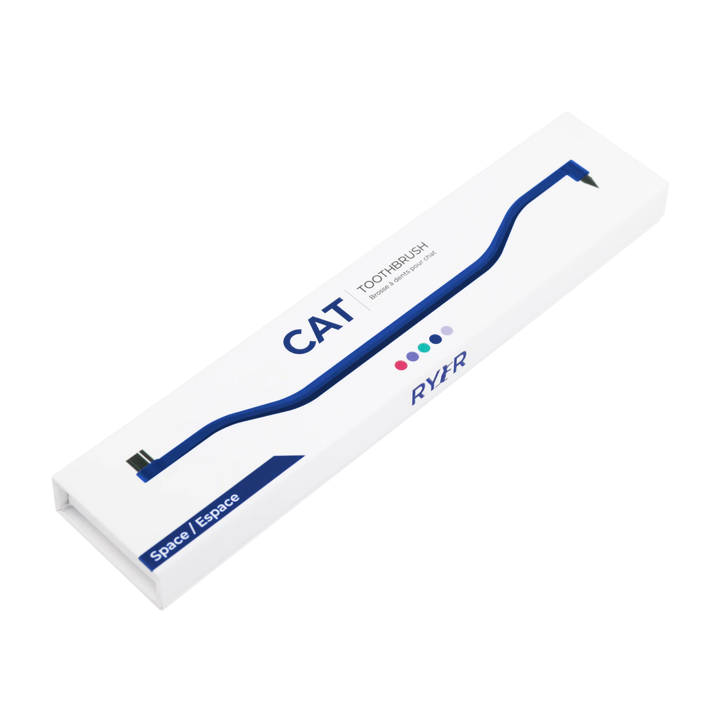 Dual Sided Cat Toothbrush - RYERCAT