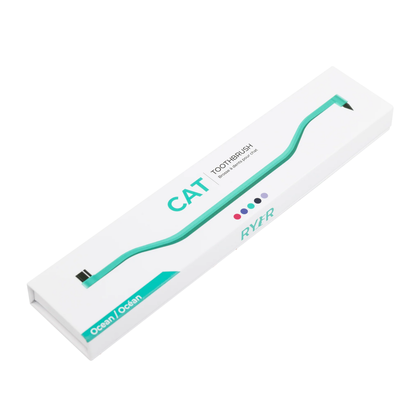 Dual Sided Cat Toothbrush - RYERCAT