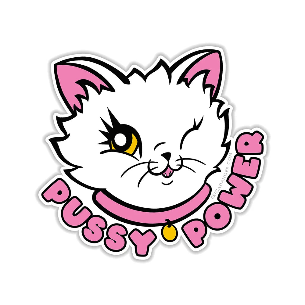 Pussy Power Sticker