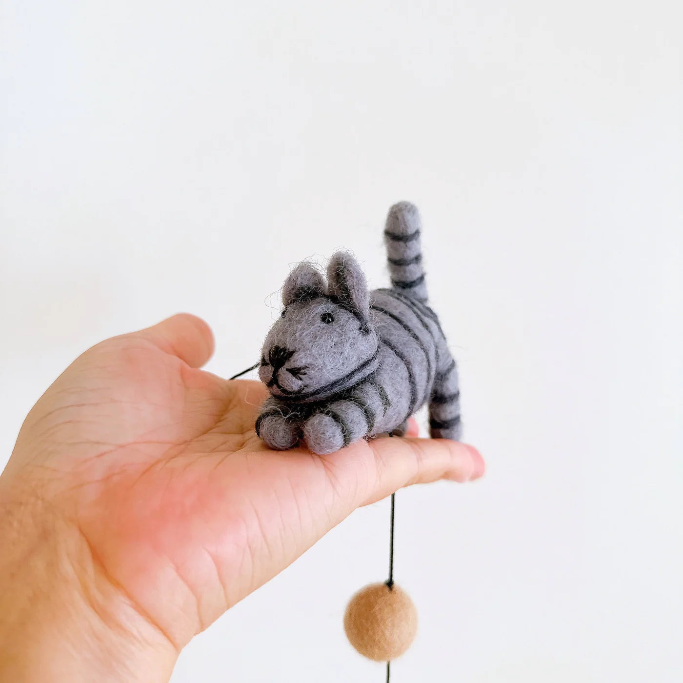 Handmade in Nepal - Wool Cat Garland