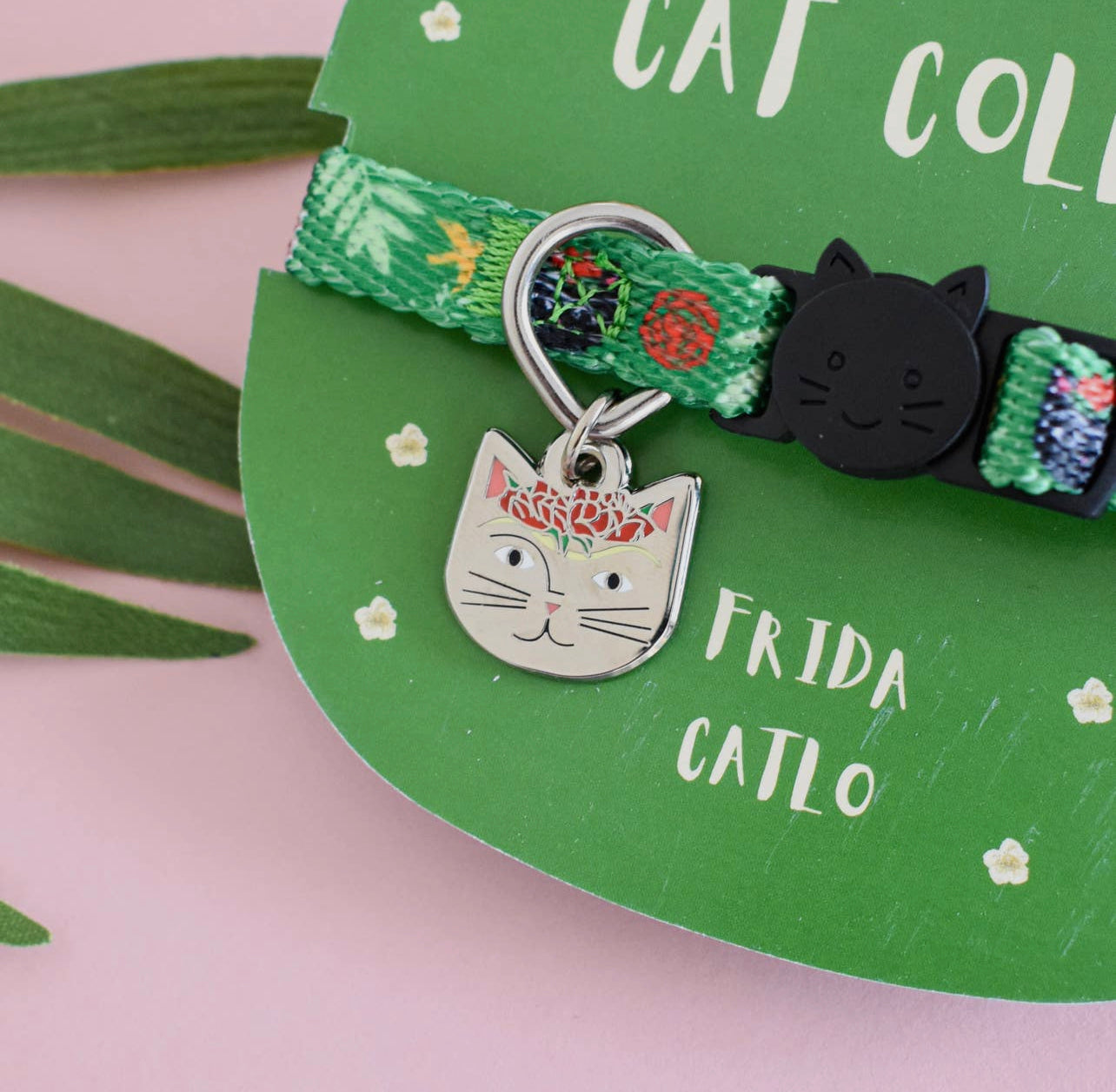 Frida Catlo Artist Cat Collar