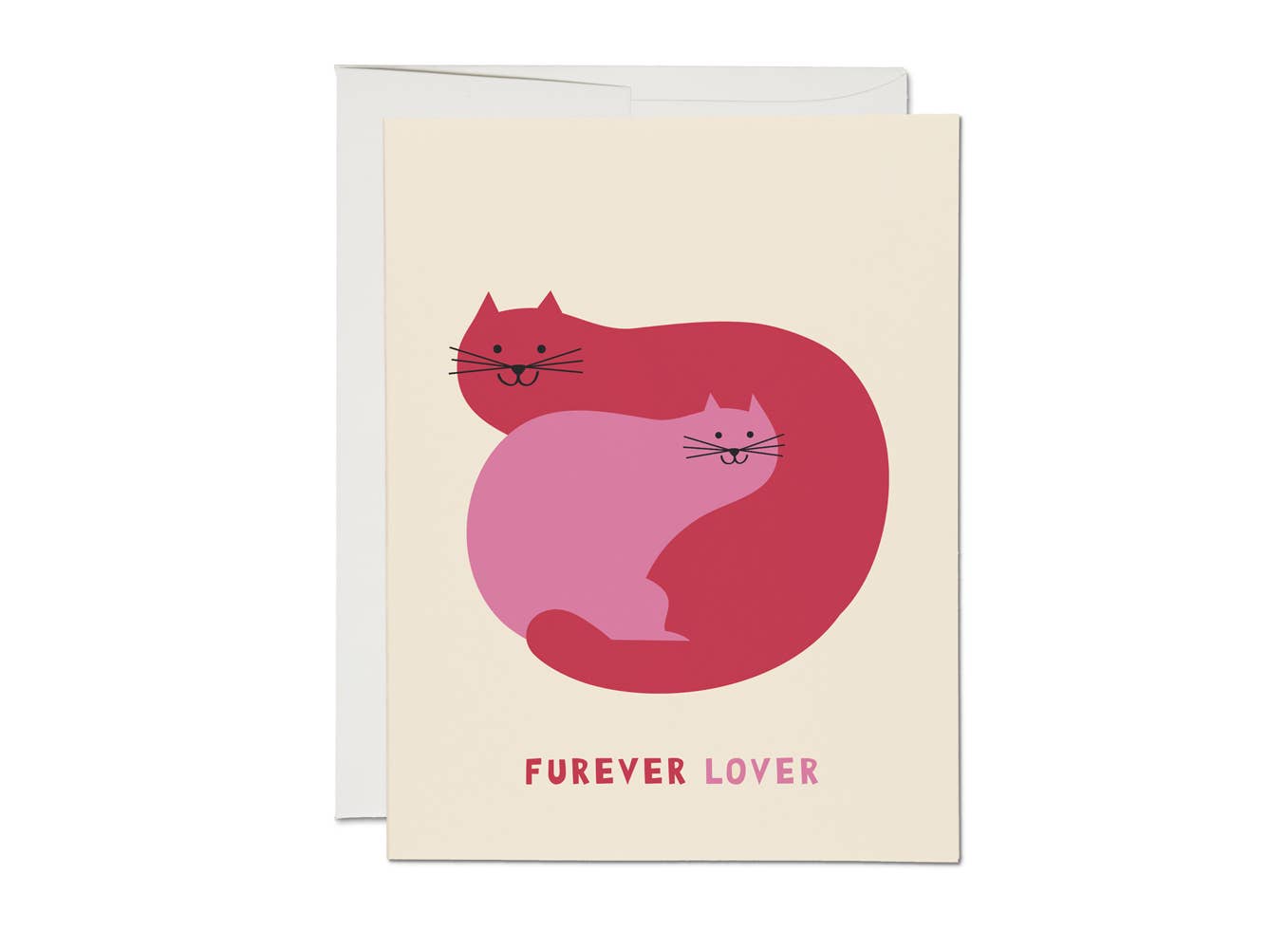 Furever Lover Greeting Card BLANK INSIDE