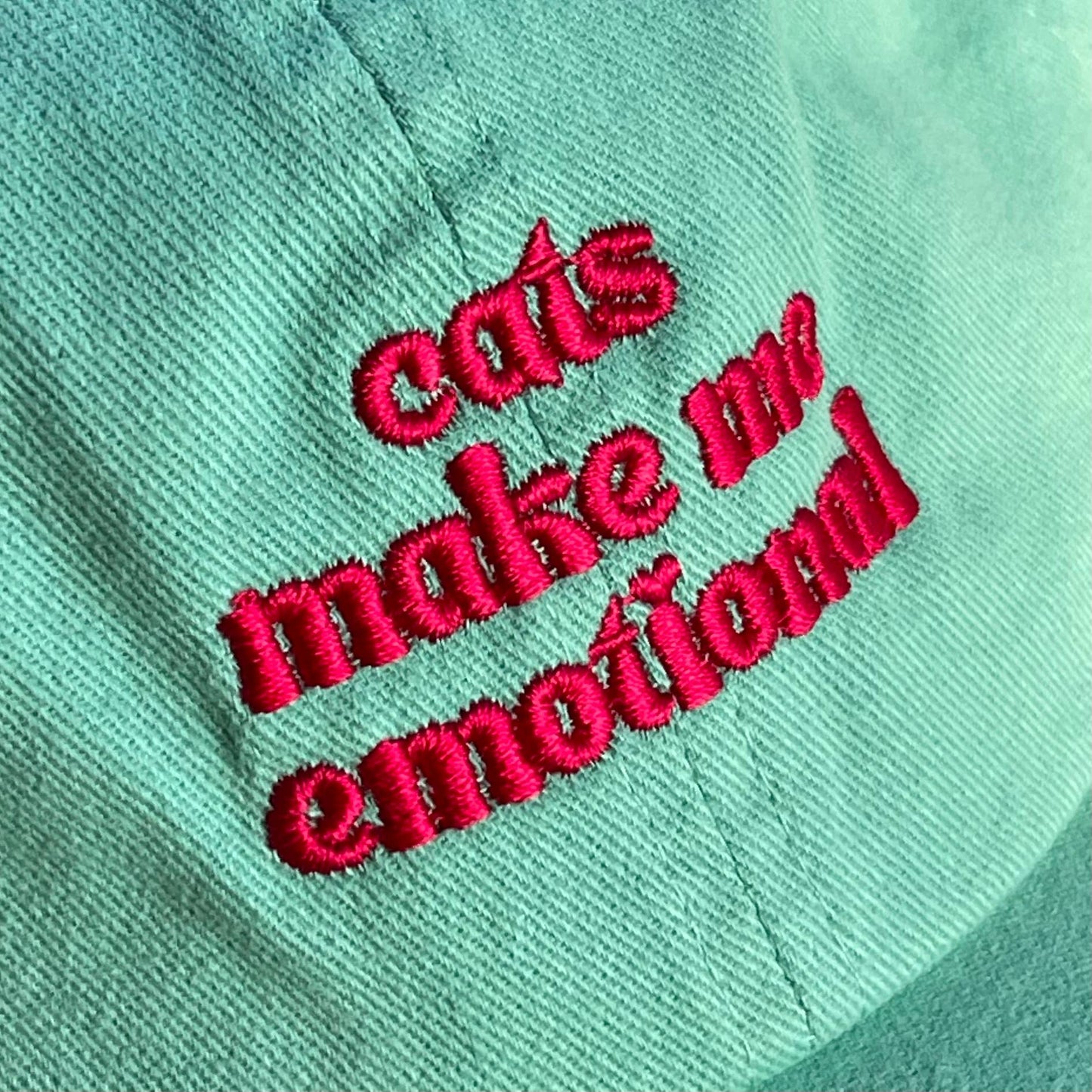 Cats make me emotional Baseball Cap Unisex Dad Hat gifts