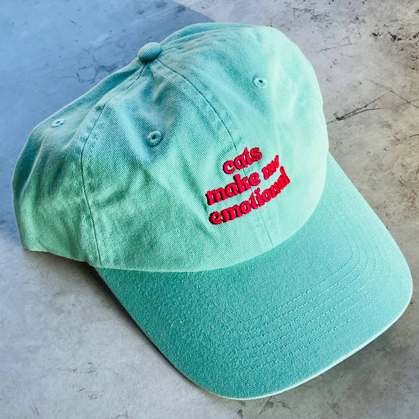 Cats make me emotional Baseball Cap Unisex Dad Hat gifts