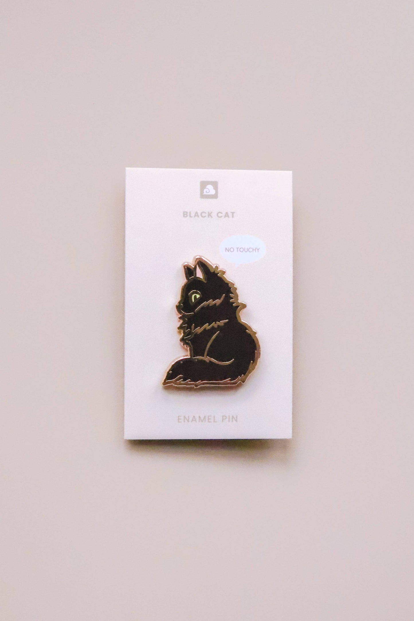 Enamel Pin - Black Cat