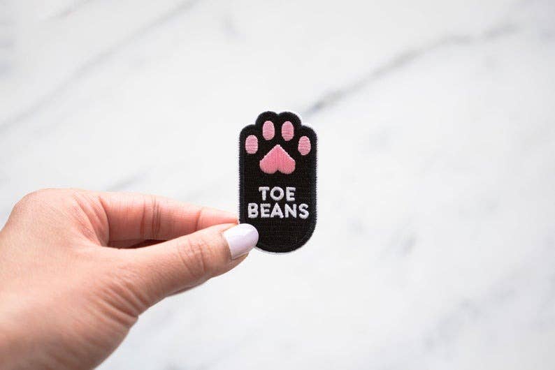 Toe Beans Patch: Black/multi