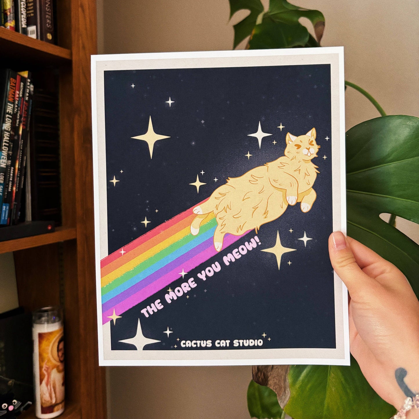 The More You Meow 8x10 Art Print