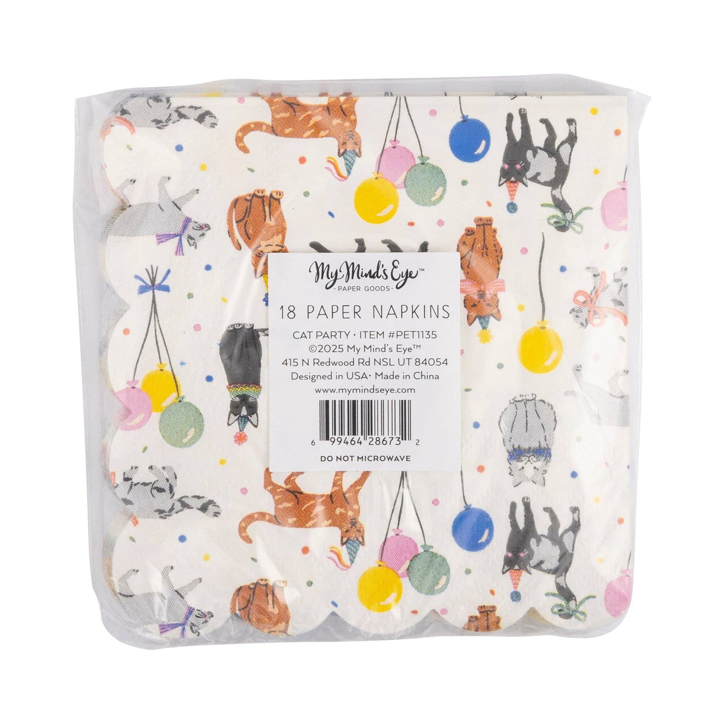 Cat Party Cocktail Napkins