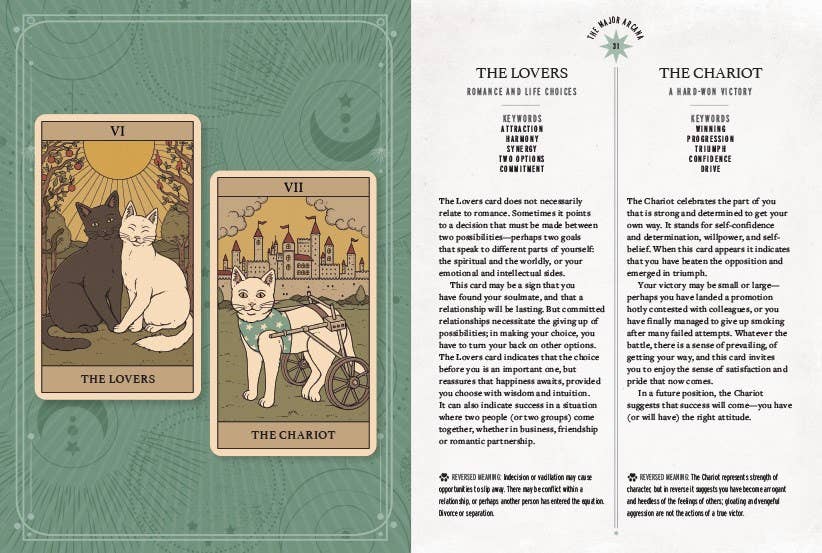 “Cats Rule the Earth” Tarot Deck and Guidebook