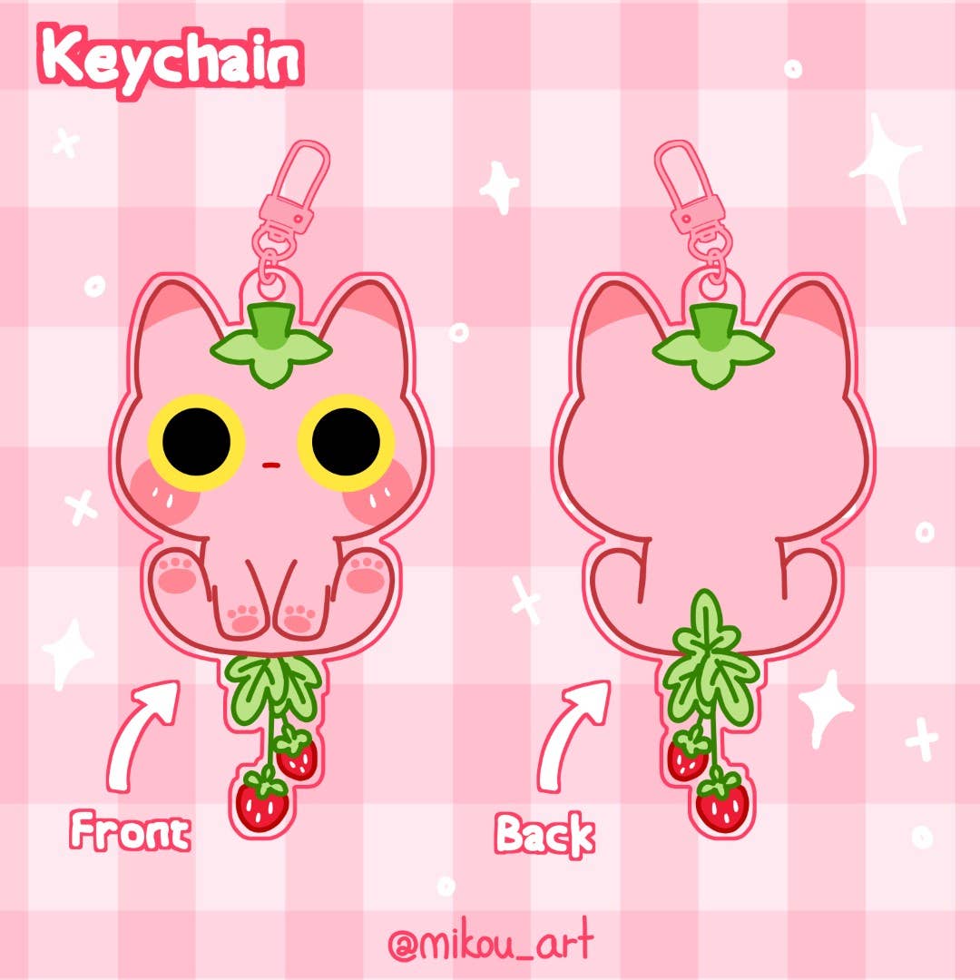 Strawmi Keychain
