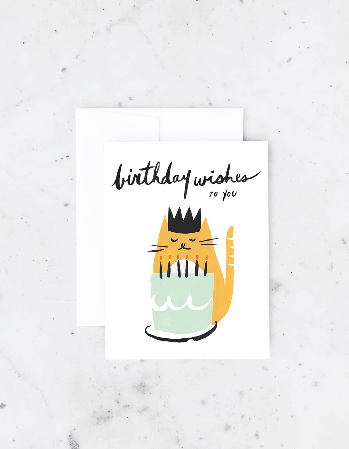 Kitty Wishes Birthday Card | Idlewild Co.