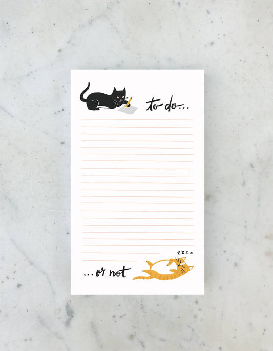To Do Or Not Notepad | Idlewild Co.