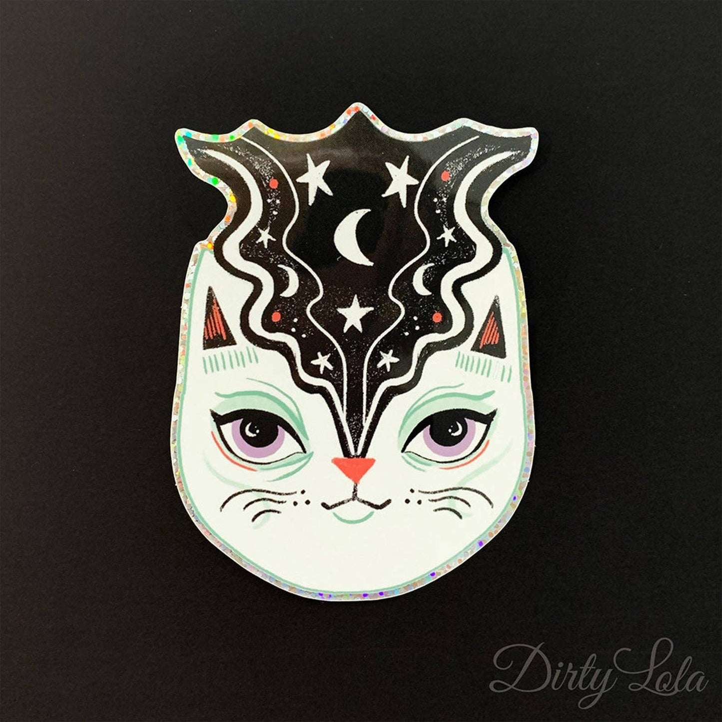 BRIDE KITTY STICKER