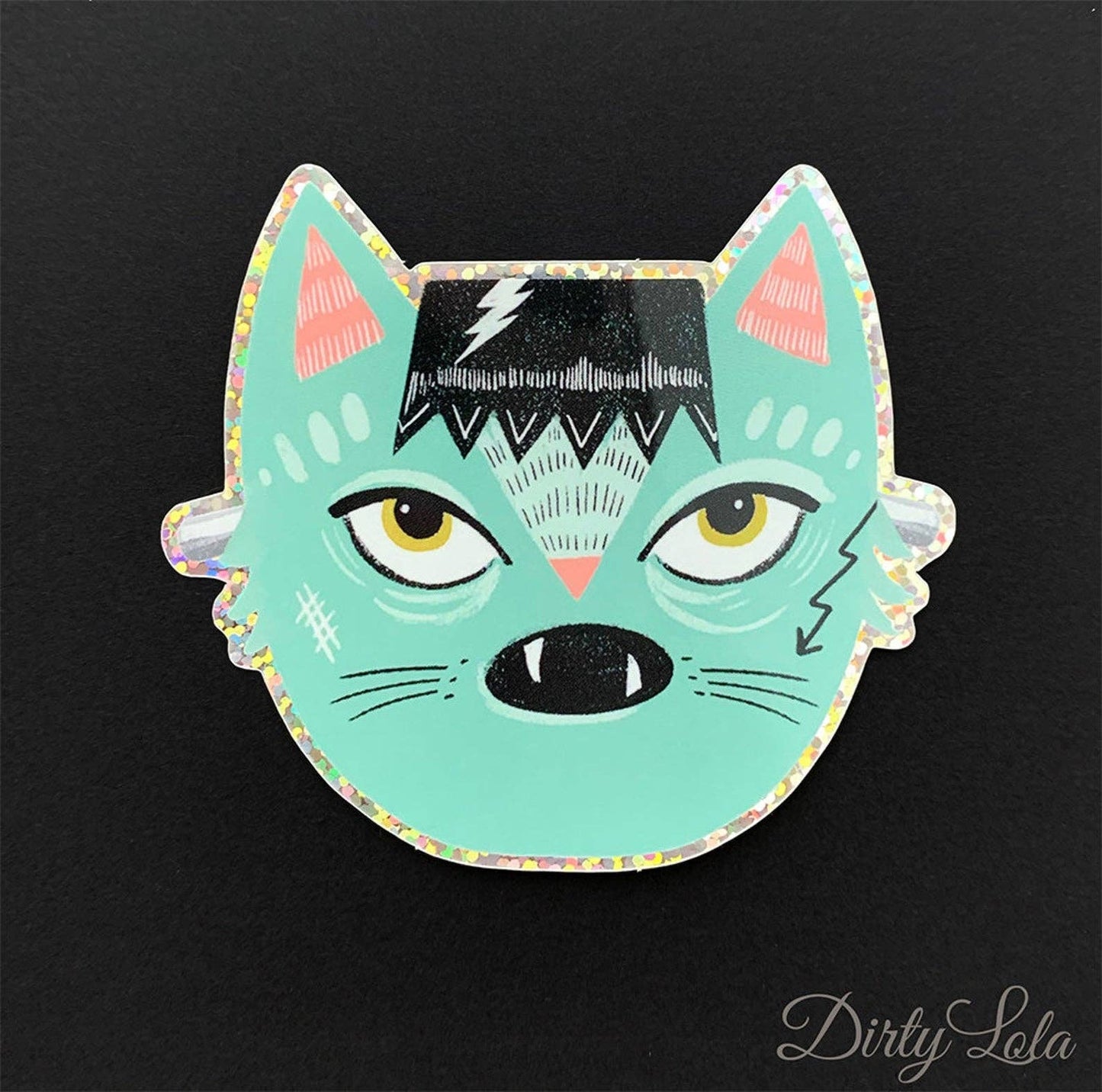 FRANKEN KITTY STICKER