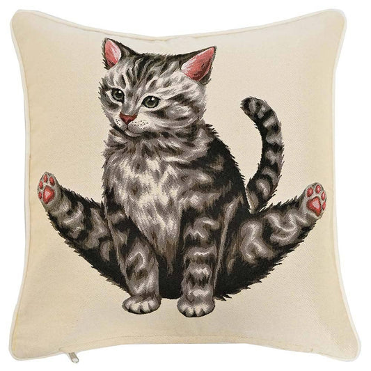 Yoga Cat Pillow | Signare Tapestry