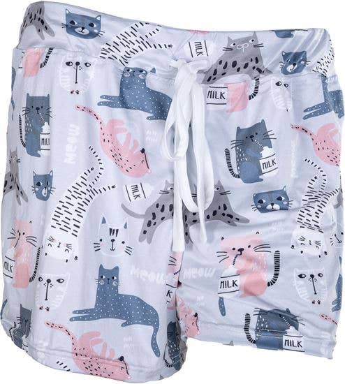 Pajama Shorts - Kitty Cats | Amanda Blu